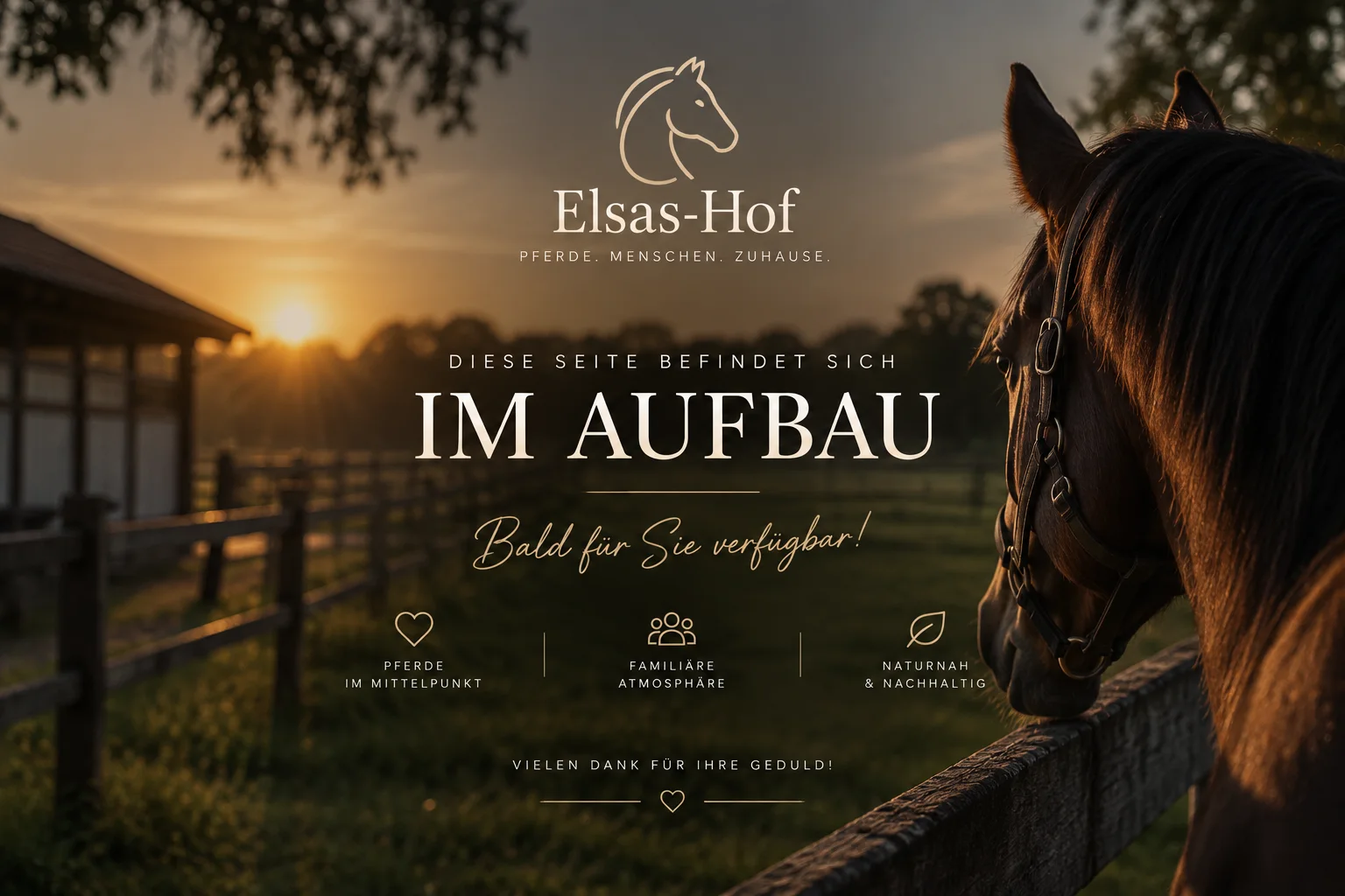 Elsas-Hof – Diese Seite befindet sich im Aufbau. Bald für Sie verfügbar.